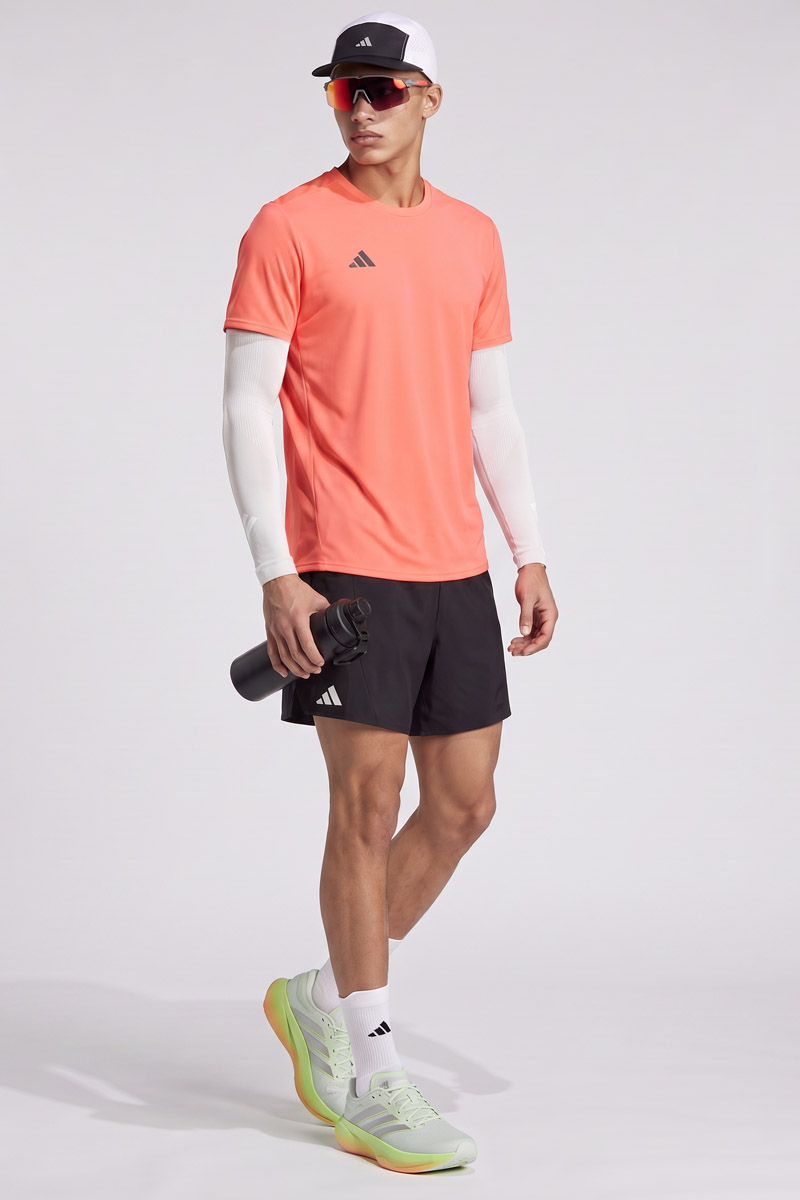 Men running adidas