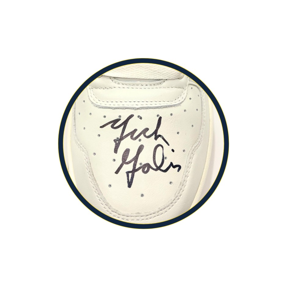 Signed Sneaker by Nick Galis - Trace 'N Chase Nick Galis Autographed Authentic Pony City Wings Low, Limited to 50