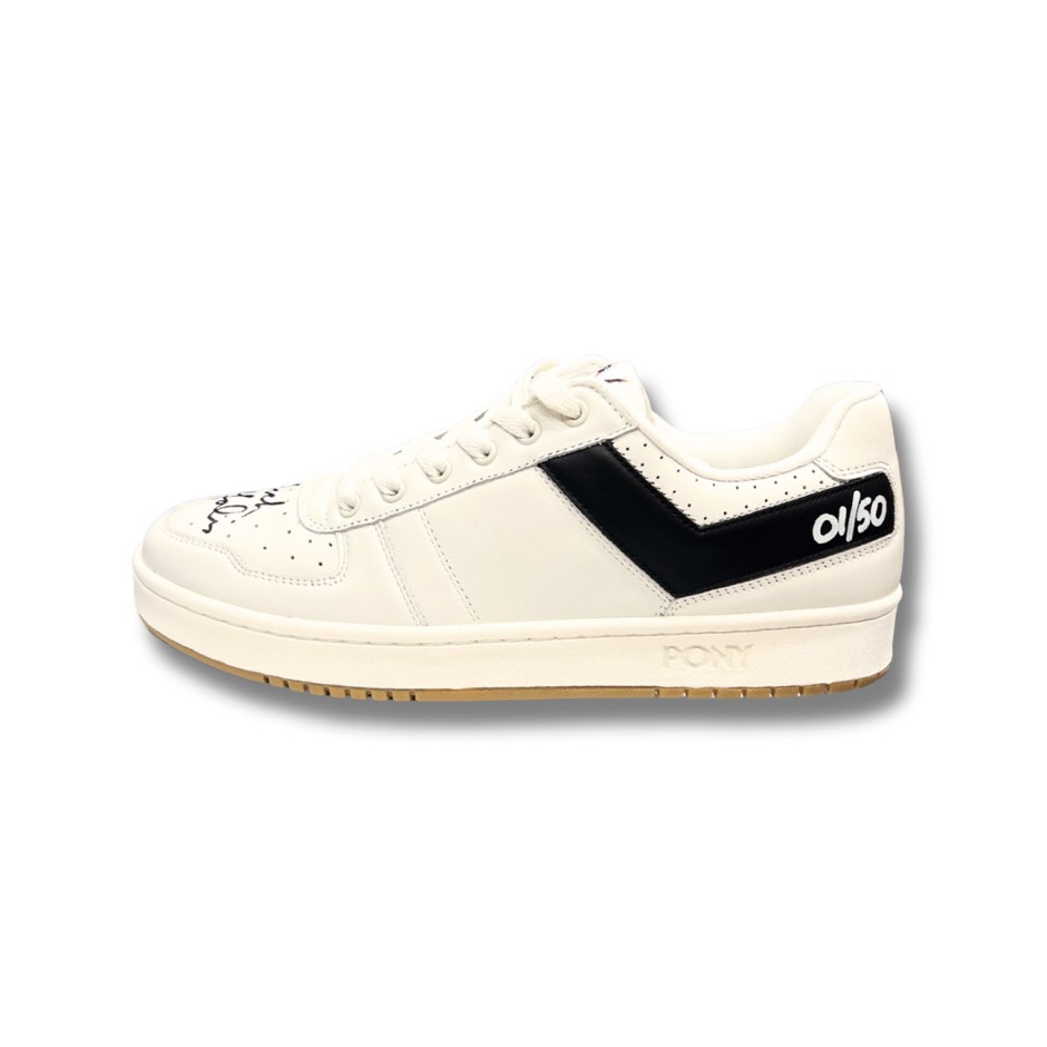 Signed Sneaker by Nick Galis - Trace 'N Chase Nick Galis Autographed Authentic Pony City Wings Low, Limited to 50