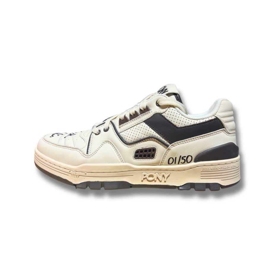 Signed Sneaker by Nick Galis - Trace 'N Chase Nick Galis Autographed Authentic Pony M-100 Low, Limited To 50 