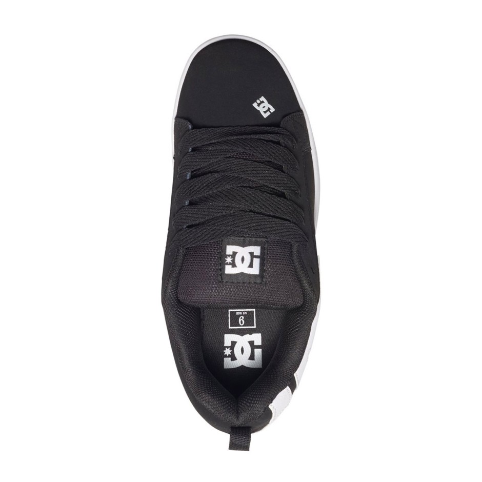 Unisex Sneakers Μαύρα - DC Court Graffik