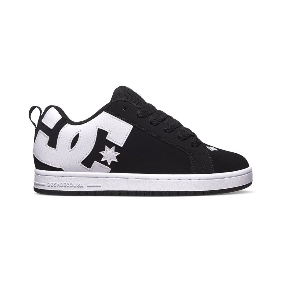 Unisex Sneakers Μαύρα - DC Court Graffik