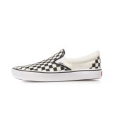 VANS UA COMFYCUSH SLIP-ON VA3WMDVO4-VO4 Λευκό-Μαυρο Εικόνα 