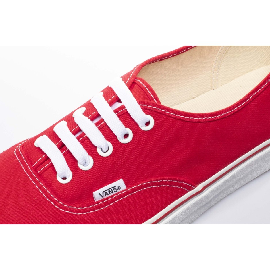 Unisex Sneakers Κόκκινα - Vans Authentic