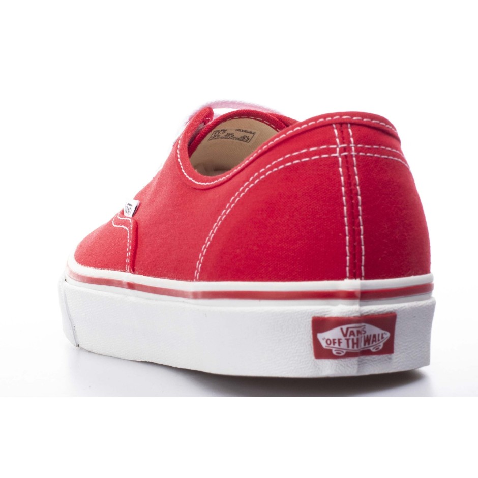 Unisex Sneakers Κόκκινα - Vans Authentic
