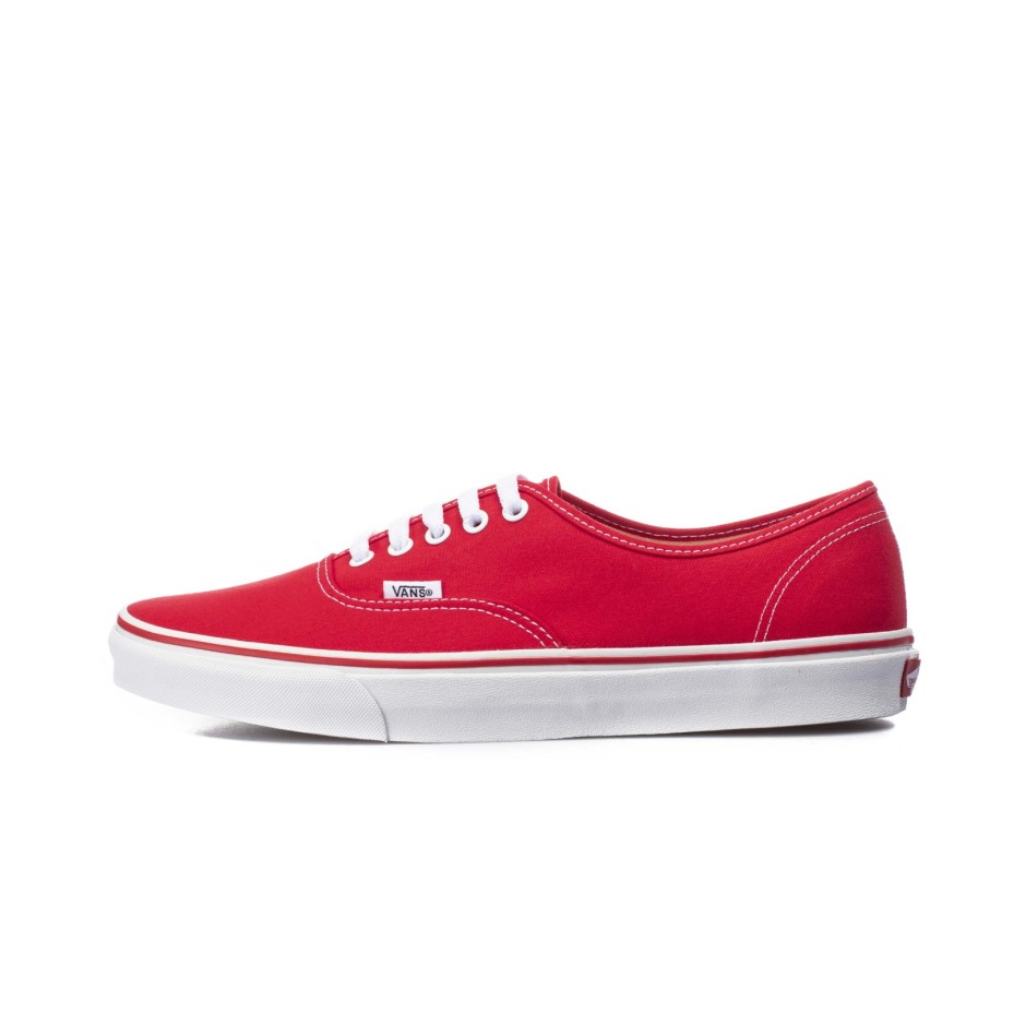 Unisex Sneakers Κόκκινα - Vans Authentic