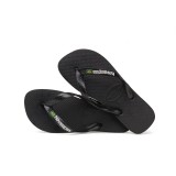 HAVAIANAS BRASIL LOGO 4110850-1069 Black Image 0