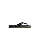 HAVAIANAS BRASIL LOGO 4110850-1069 Μαύρο