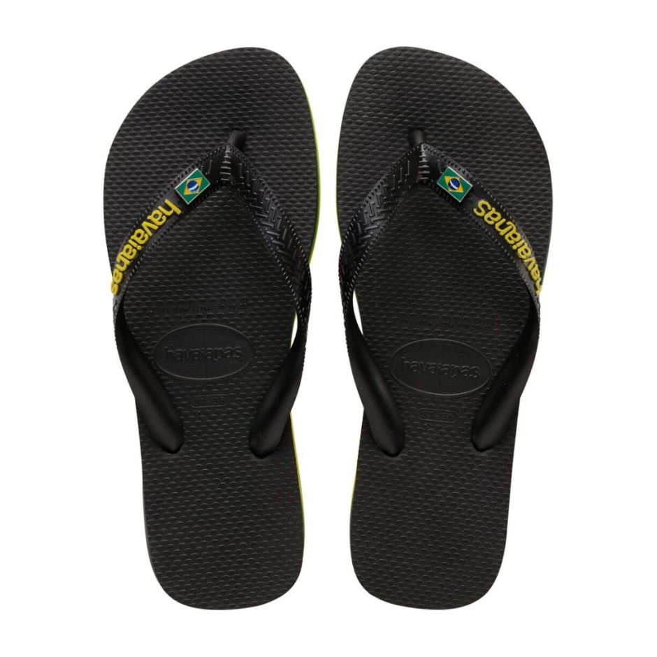 HAVAIANAS BRASIL LAYERS 4140715-0090 Black