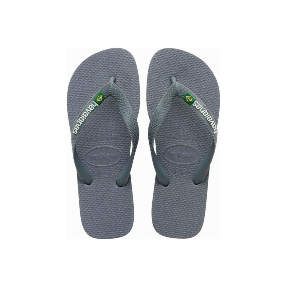 Unisex Σαγιονάρες Γκρι - Havaianas Brazil Logo