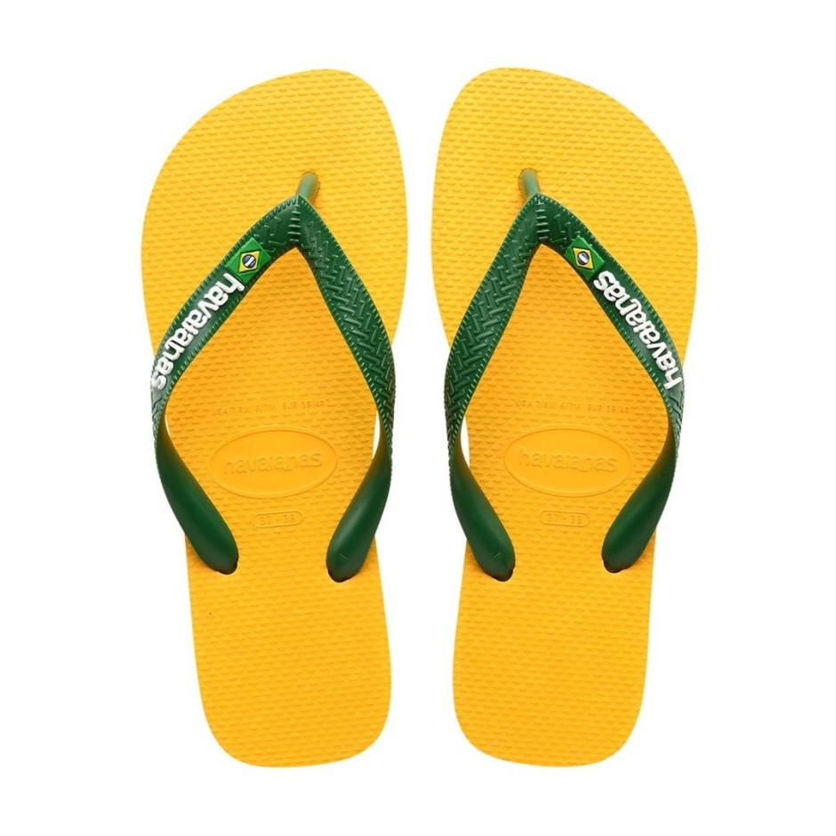 HAVAIANAS BRASIL LOGO 4110850-1740 Yellow