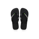 HAVAIANAS BRASIL LOGO 4110850-1069 Black Image 