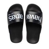 HAVAIANAS SLIDE CLASSIC LOGOMANIA 4148124-0090 Black Image 