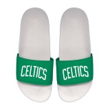 Unisex Παντόφλες Λευκές - Islide Motto 2-Tone Boston Celtics  Εικόνα 