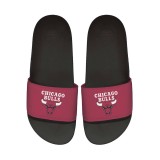 Unisex Παντόφλες Μαύρες - Islide Motto 2-Tone Chicago Bulls  Εικόνα 