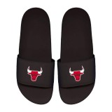 Unisex Παντόφλες Μαύρες - Islide Motto Chicago Bulls Εικόνα 