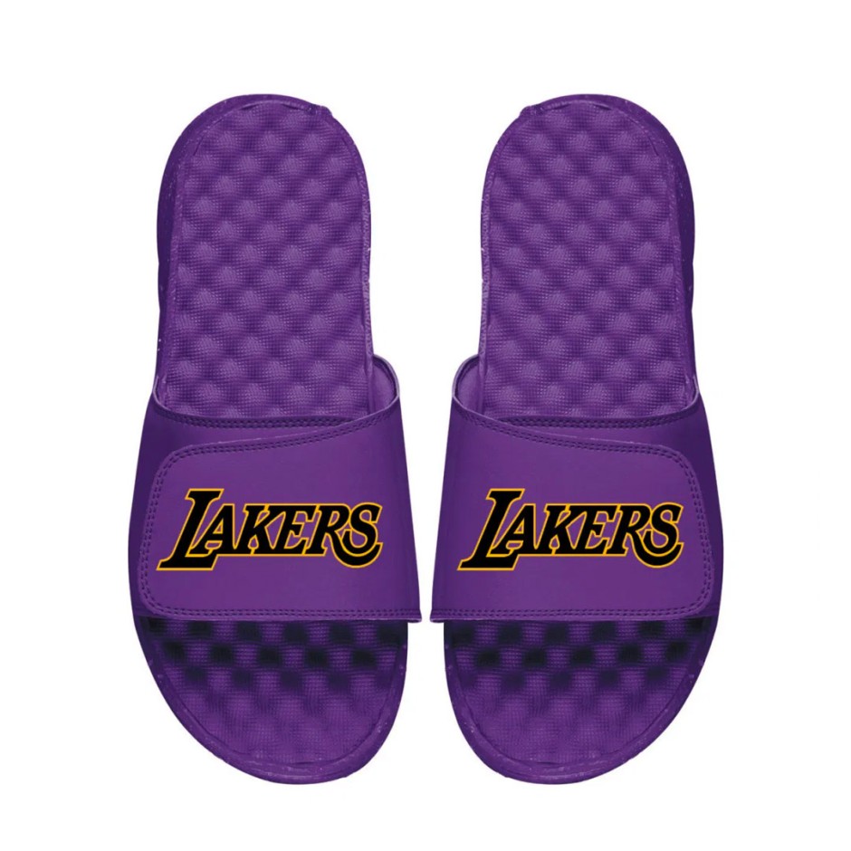 Unisex Παντόφλες Μωβ - Islide Mantra Los Angeles Lakers 