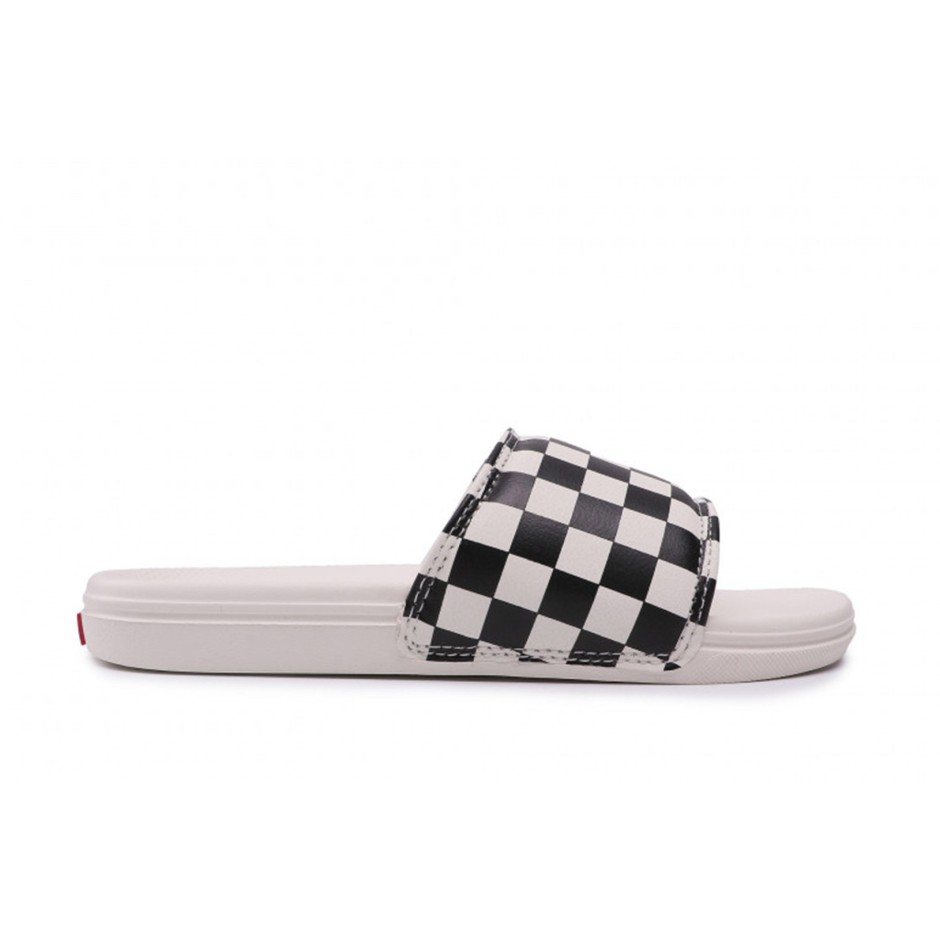 VANS LA COSTA SLIDE-ON CHECKERBOARD VA5HFER6R-R6R Λευκό-Μαυρο