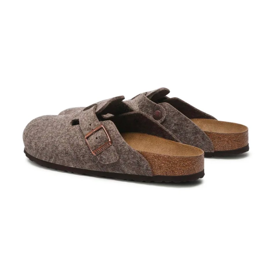 BIRKENSTOCK BOSTON 160583-COCOA Brown