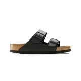 Unisex Σανδάλια Μαύρα - Birkenstock Arizona Soft Footbed  Εικόνα 