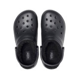 CROCS CLASSIC LINED CLOG 203591-060 Black Image 2