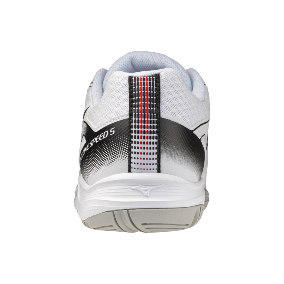 Unisex Παπούτσια Βόλεϊ Λευκά - Mizuno Cyclone Speed 5