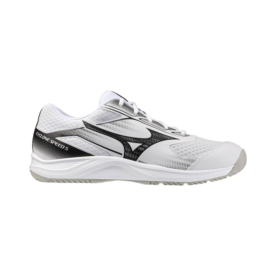 Unisex Παπούτσια Βόλεϊ Λευκά - Mizuno Cyclone Speed 5