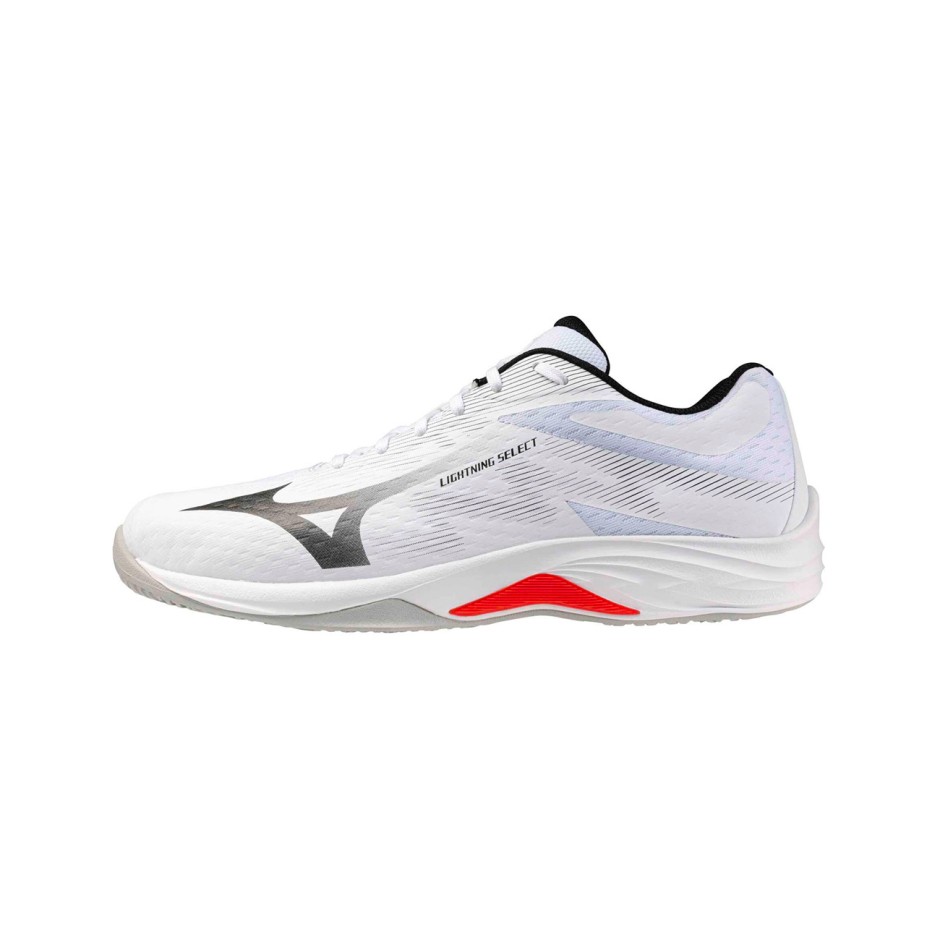 Unisex Volleyball Shoes White - Mizuno Lightning Select