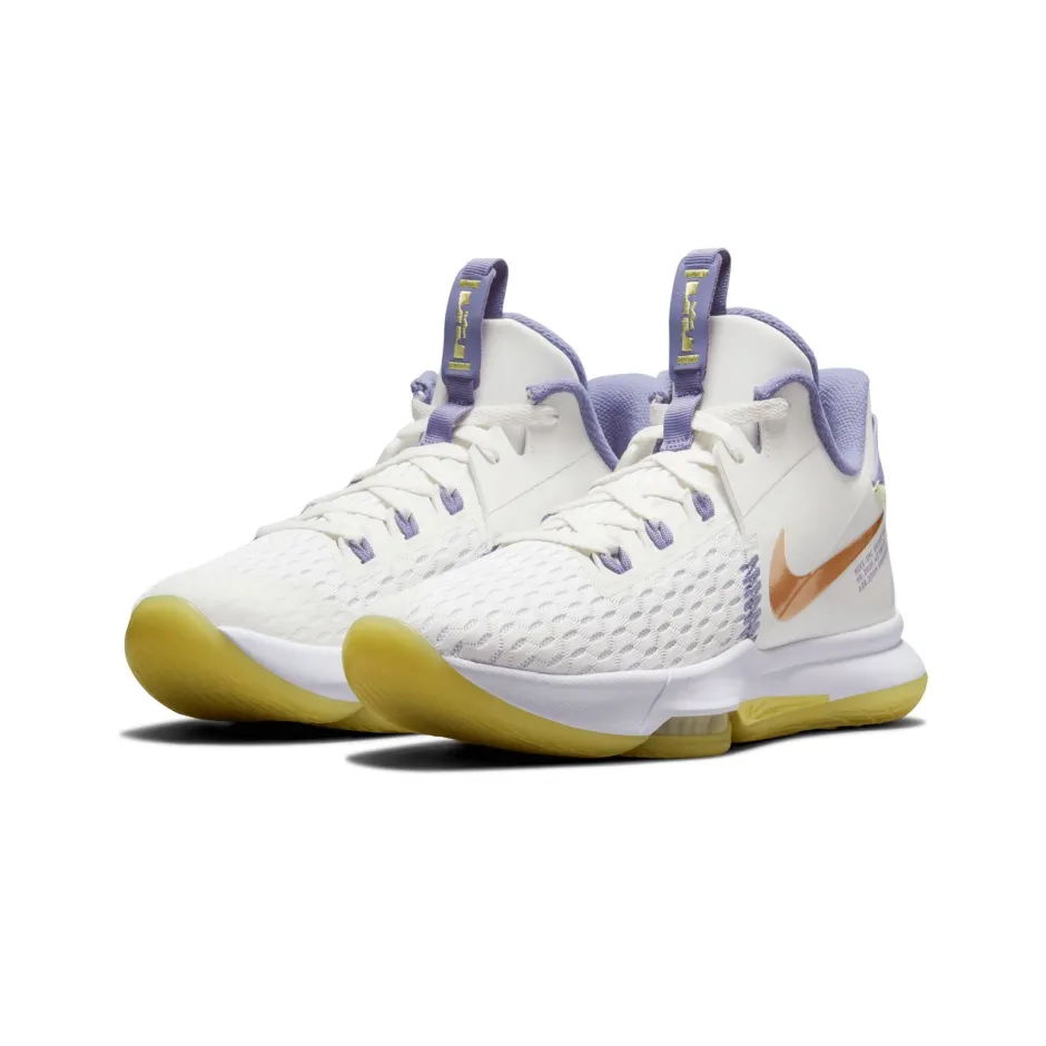 NIKE LEBRON WITNESS 5 CQ9380-102 White display picture 1