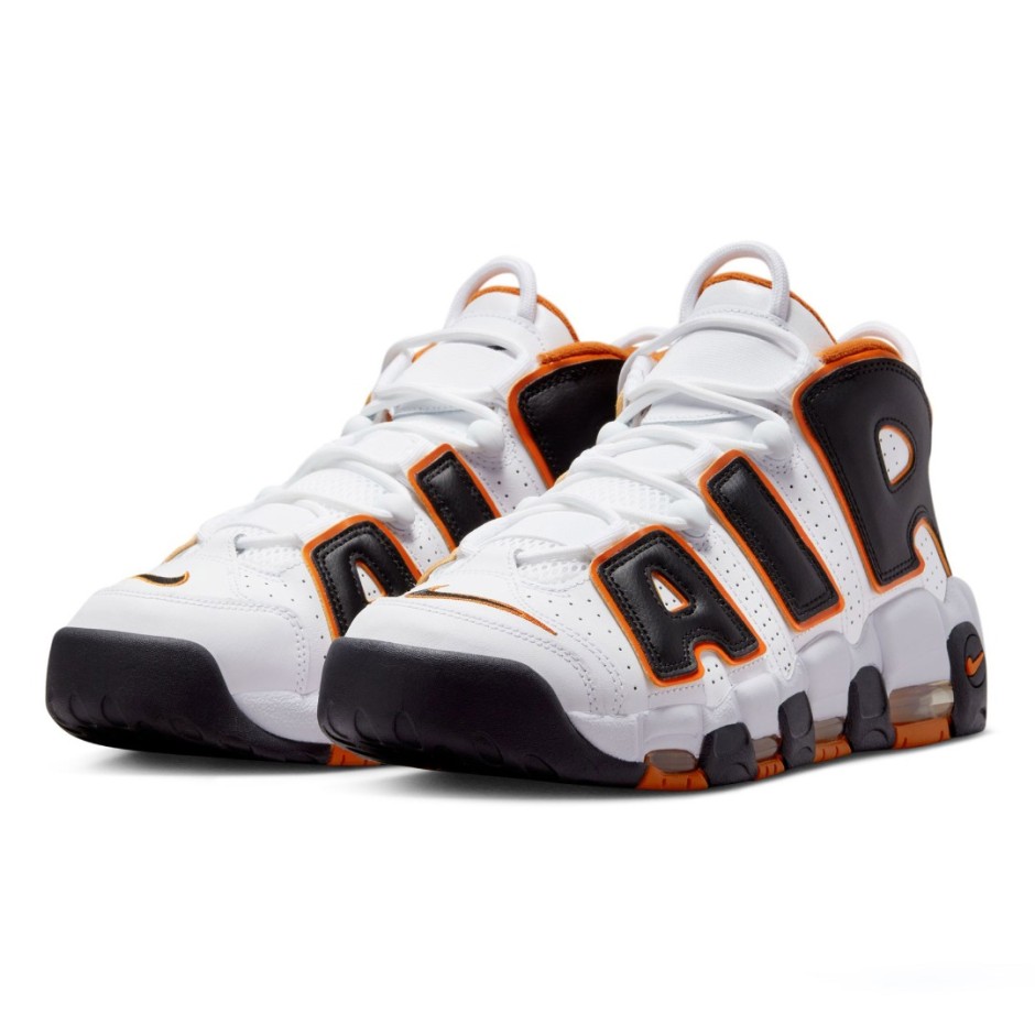 Ανδρικά Παπούτσια Μπάσκετ Λευκά - Nike Air More Uptempo '96