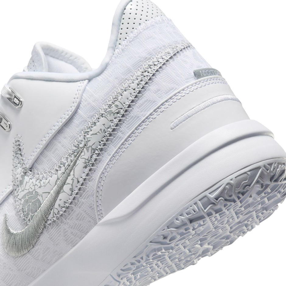 Ανδρικά Παπούτσια Μπάσκετ Λευκά - Nike LeBron NXXT Gen AMPD