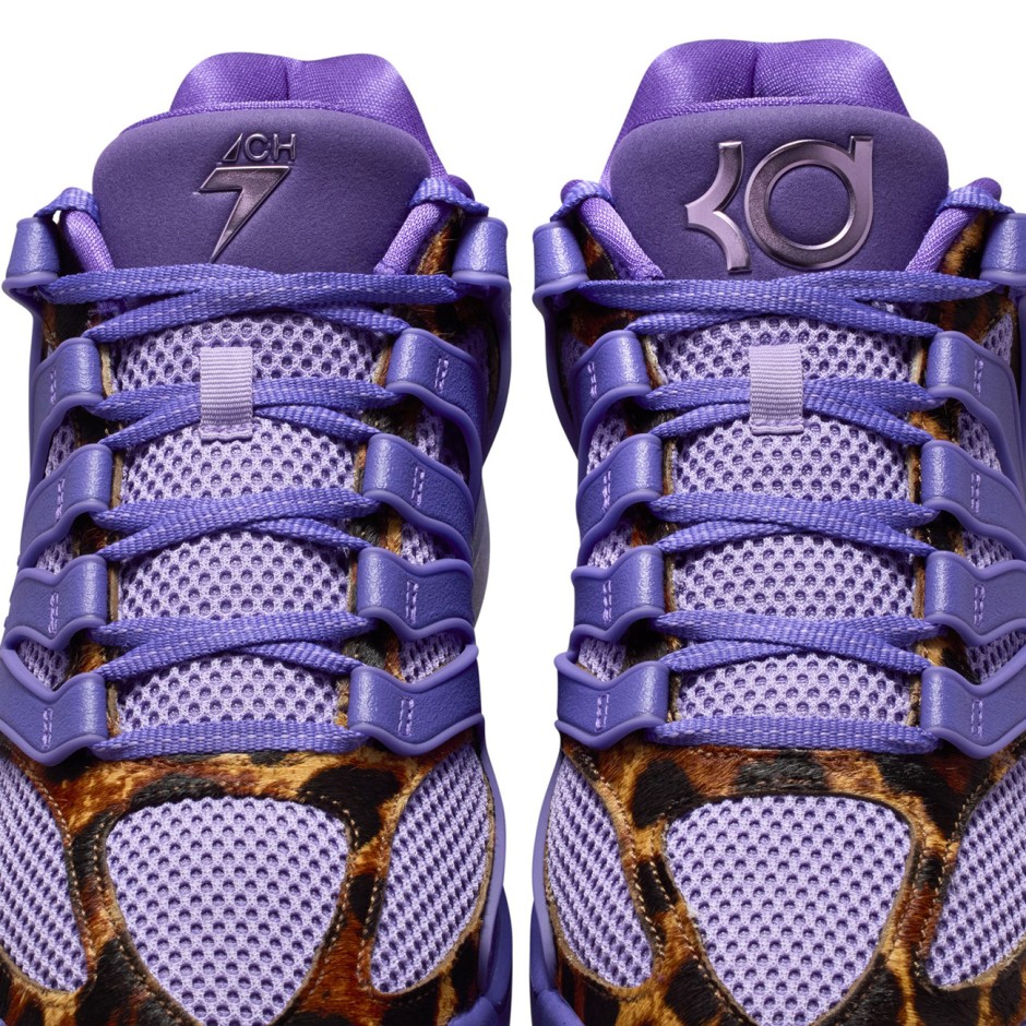 Men's Basketball Shoes Purple - Nike KD18 x Chet Holmgren 'Thunder and Reign' 