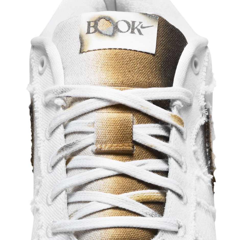 Ανδρικά Παπούτσια Μπάσκετ Λευκά - Nike Book 1 'Torched'