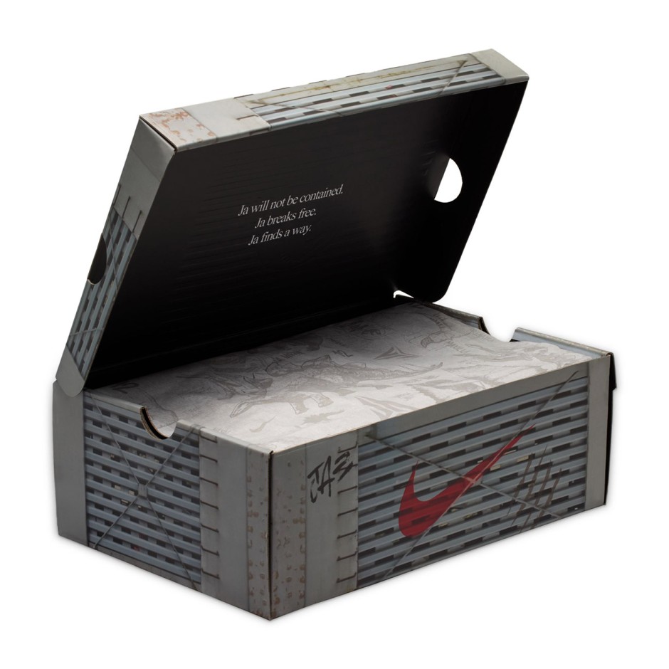 Ανδρικά Παπούτσια Μπάσκετ Ανθρακί - Nike Ja 3 'Raptor'