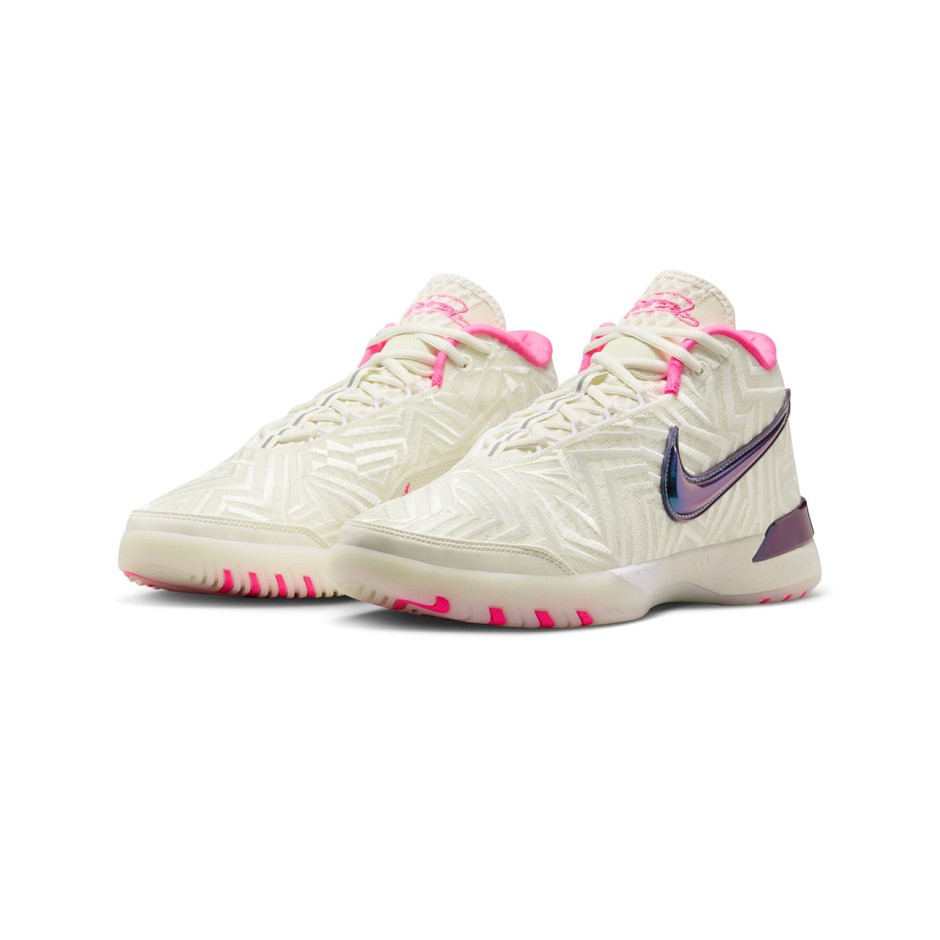 Ανδρικά Παπούτσια Μπάσκετ Λευκά - Nike LeBron NXXT Genisus QS