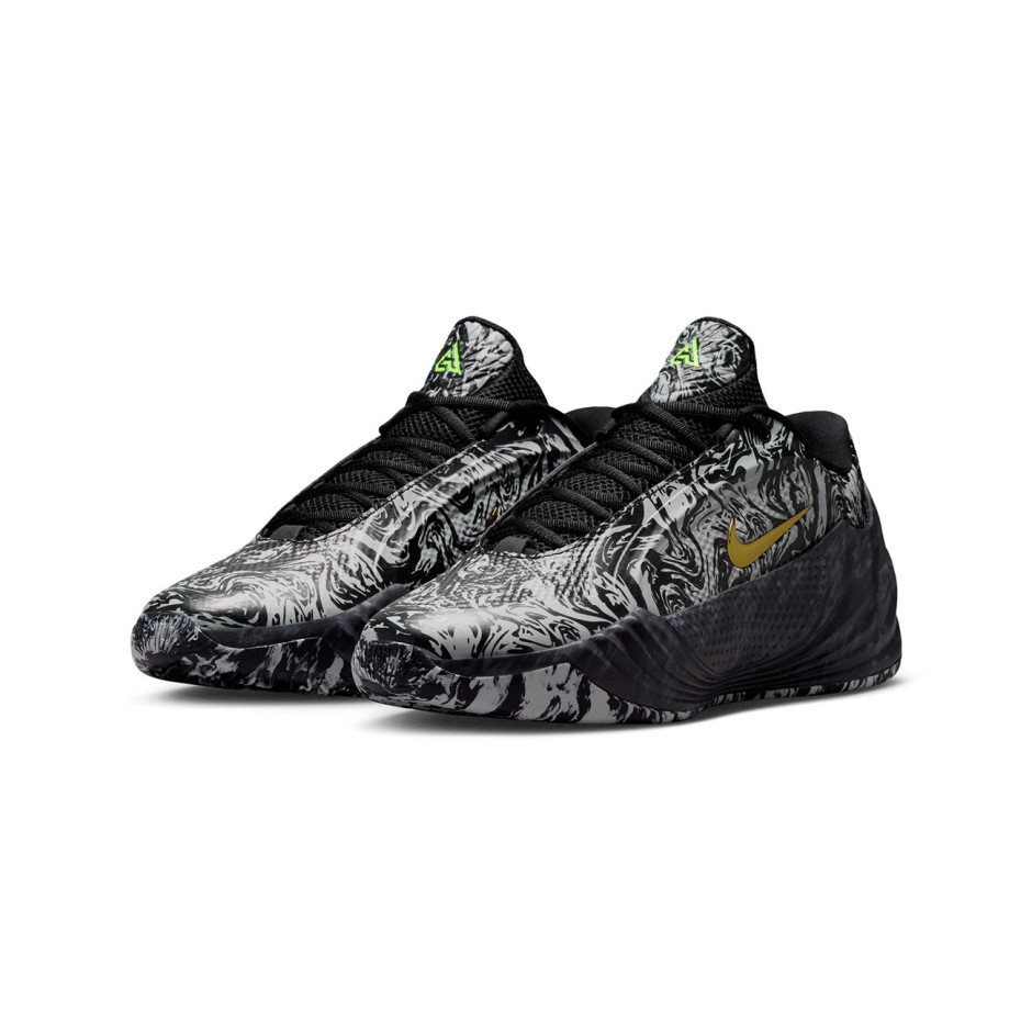 Ανδρικά Παπούτσια Μπάσκετ Μαύρα - Nike Giannis Freak 8 'Etched in Stone'