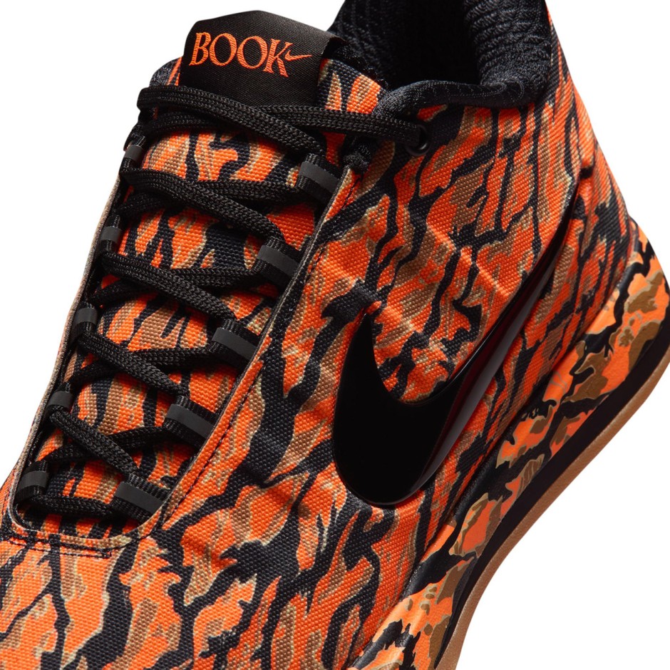 Men's Basketball Shoes Black - Nike Book 2 'Tiger Camo'