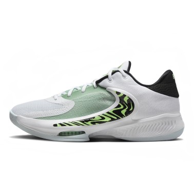 Nike Zoom Freak 4 Λευκό - Ανδρικά Μπασκετικά Παπο΄υτσια