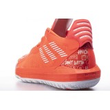 adidas Performance DAME 6 FU6808 Orange Image 3