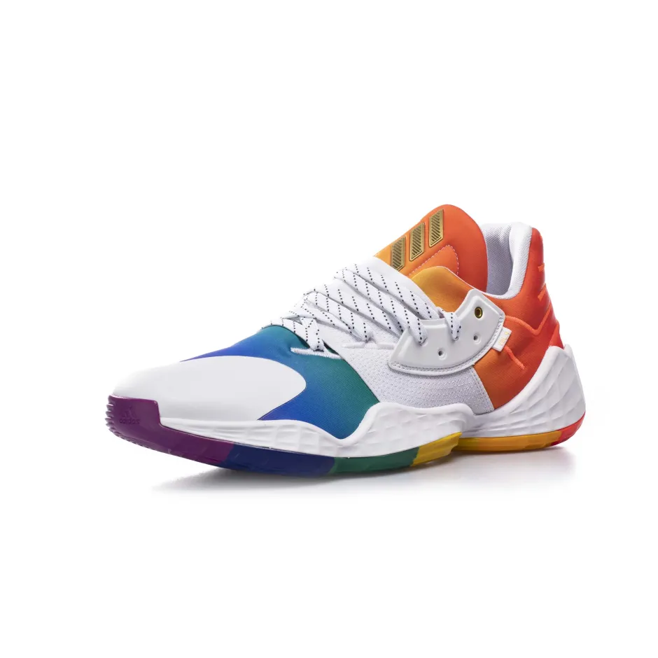 adidas Performance HARDEN VOL. 4 GCA - MALE PRIDE FX4797 Coal
