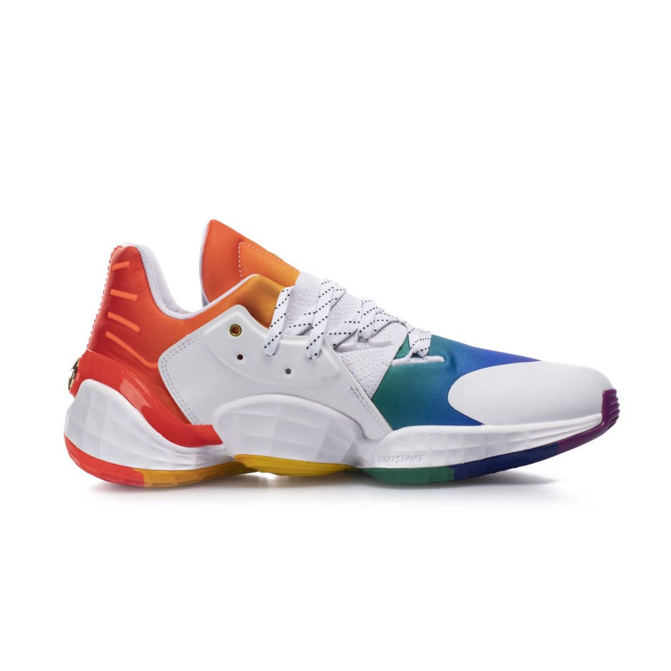 adidas Performance HARDEN VOL. 4 GCA - MALE PRIDE FX4797 Coal