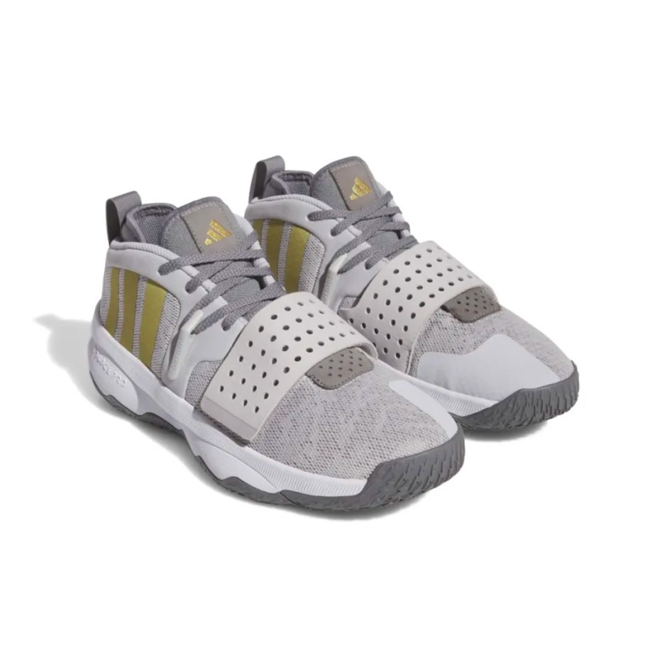 adidas Performance Dame 8 Extply Γκρί - Ανδρικά Παπούτσια Μπάσκετ