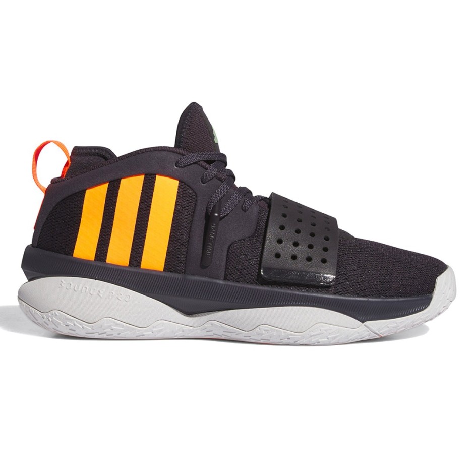 adidas Performance Dame 8 Extply Ανθρακί - Ανδρικά Παπούτσια Μπάσκετ