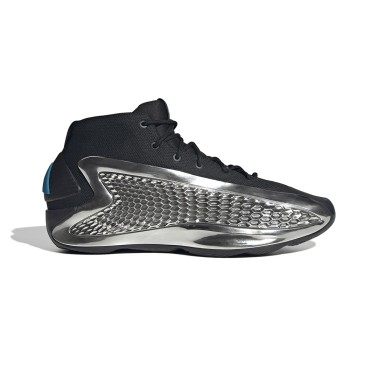 Ανδρικά Παπούτσια Μπάσκετ Μαύρα - adidas Originals Chrome Anthony Edwards 1 Mid
