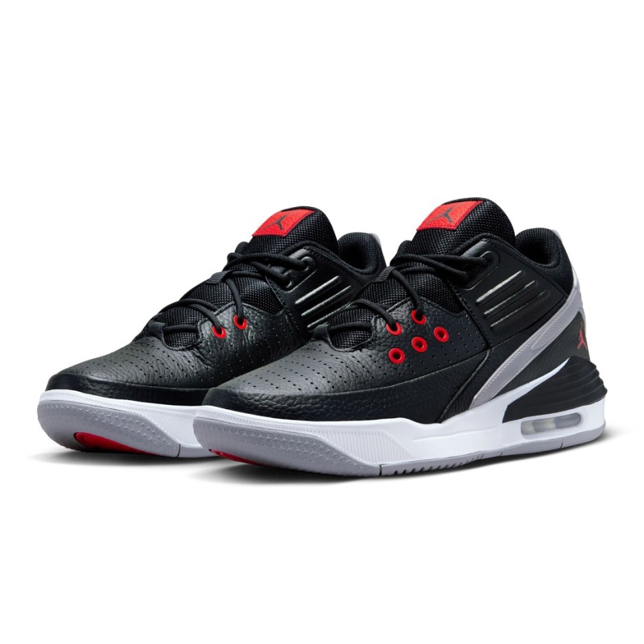jordan max 200 black red