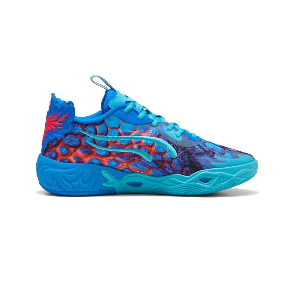 Ανδρικά Παπούτσια Μπάσκετ Μπλε - PUMA MB.04 Lo Alien Skins
