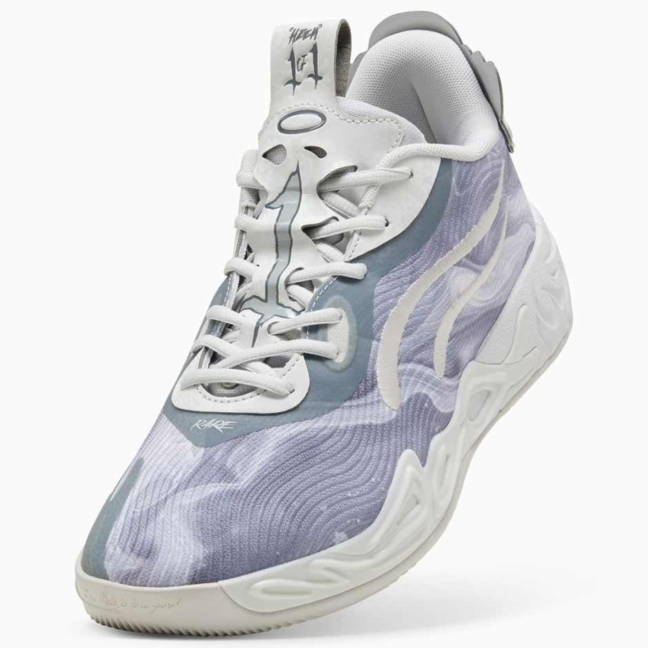 Ανδρικά Παπούτσια Μπάσκετ Γκρι - PUMA MB.04 Lo Team