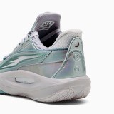 Ανδρικά Παπούτσια Μπάσκετ Ασημί - PUMA Scoot Zeros III Εικόνα 3