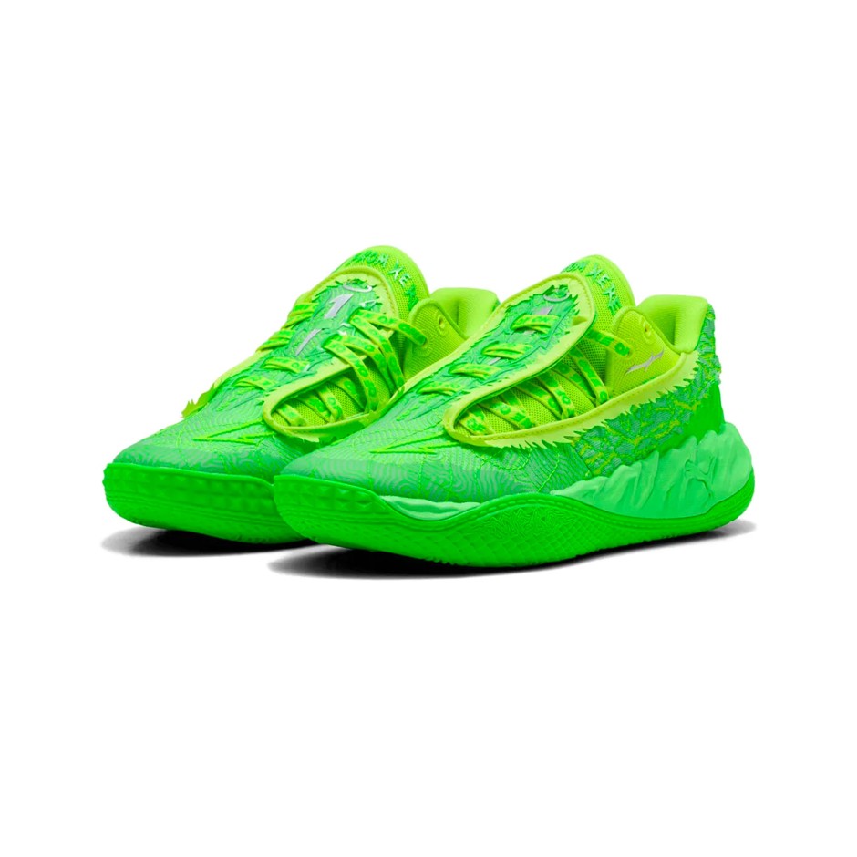 Ανδρικά Παπούτσια Μπάσκετ Πράσινα - PUMA MB.05 Lo Slime