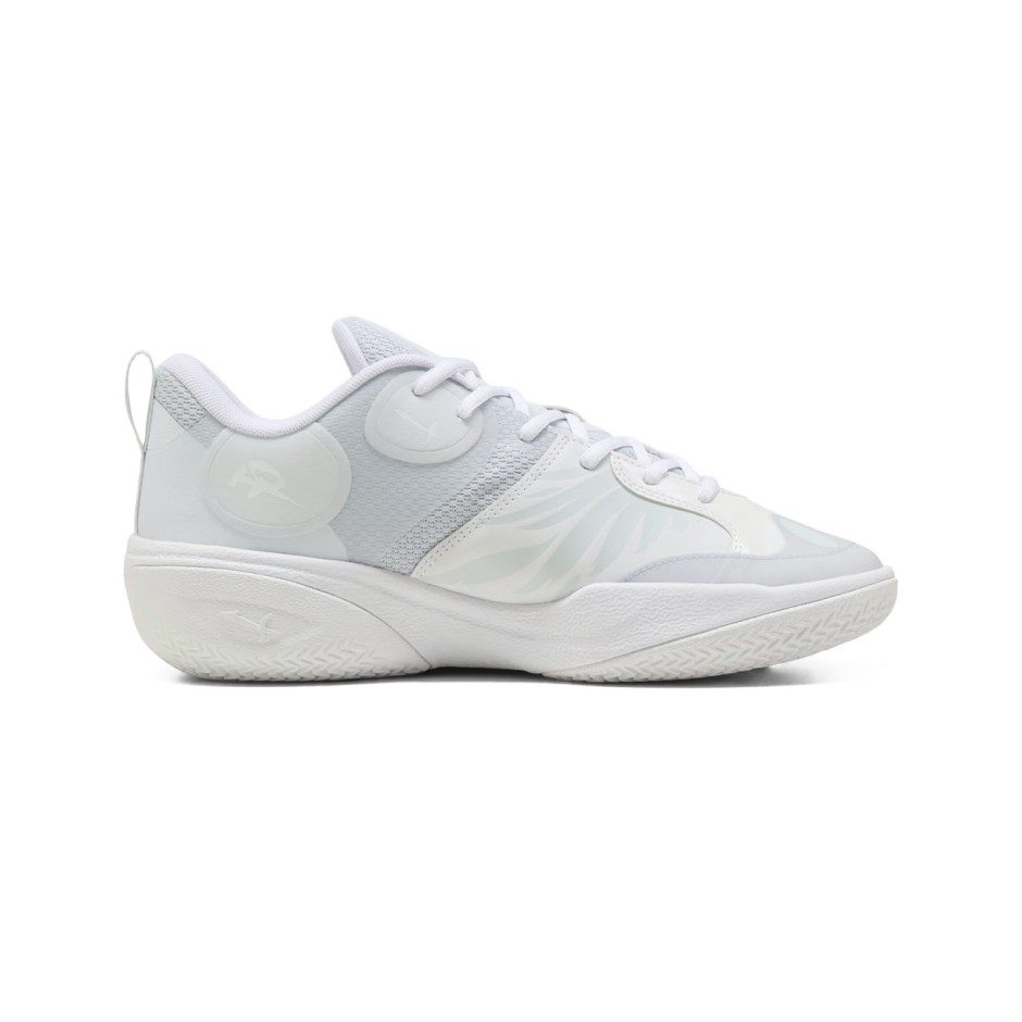 Ανδρικά Παπούτσια Μπάσκετ Λευκά - PUMA MB World.01